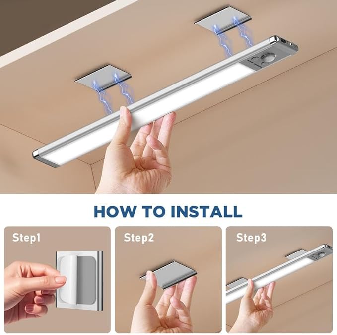 Lumiso - Motion Sensor Under Cabinet Light, Hands-Free LED