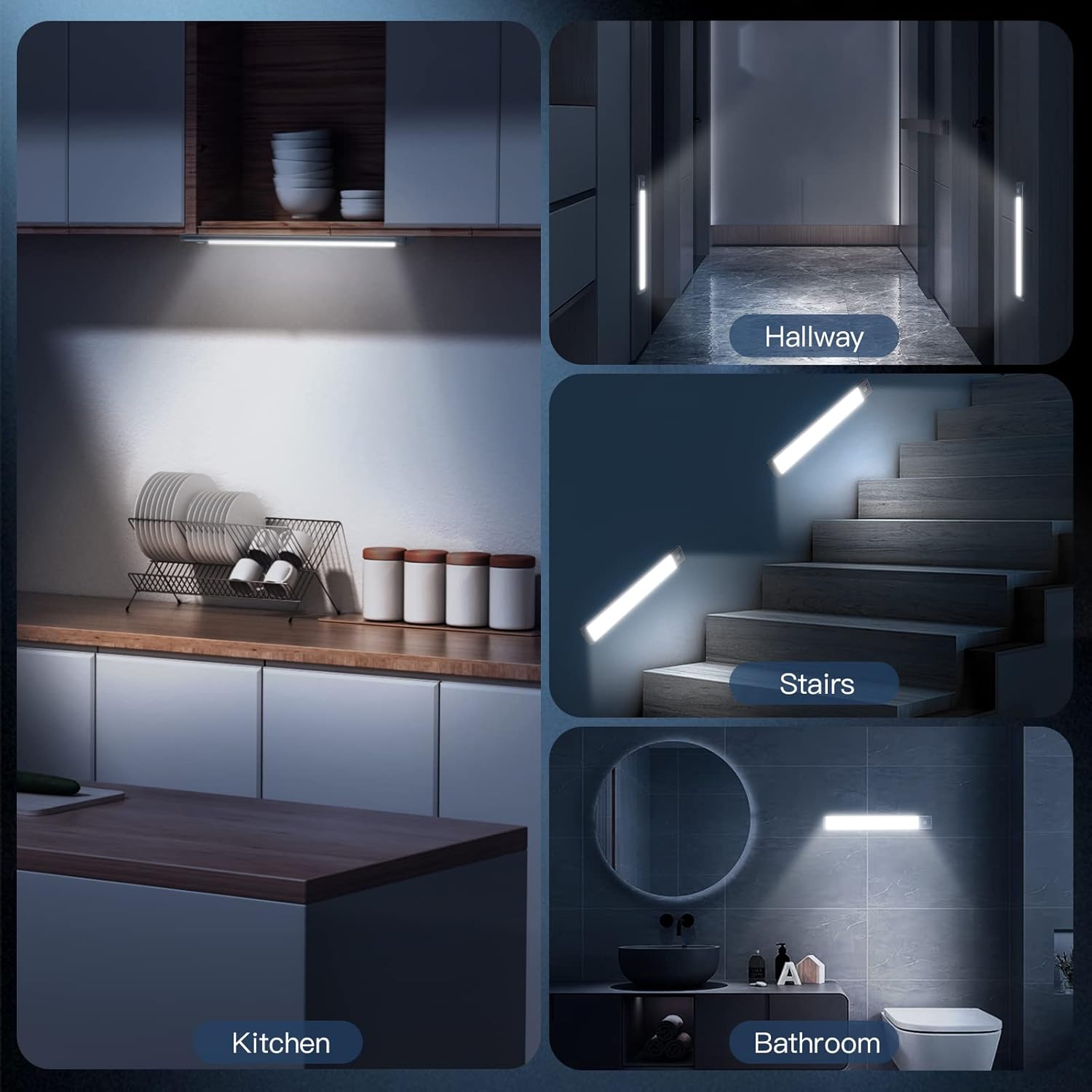 Lumiso - Motion Sensor Under Cabinet Light, Hands-Free LED
