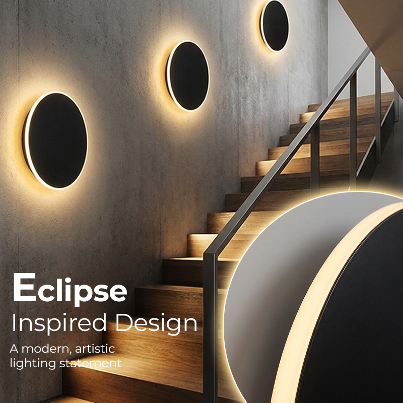 Lunaro – Eclipse Backlit LED Wall Sconce