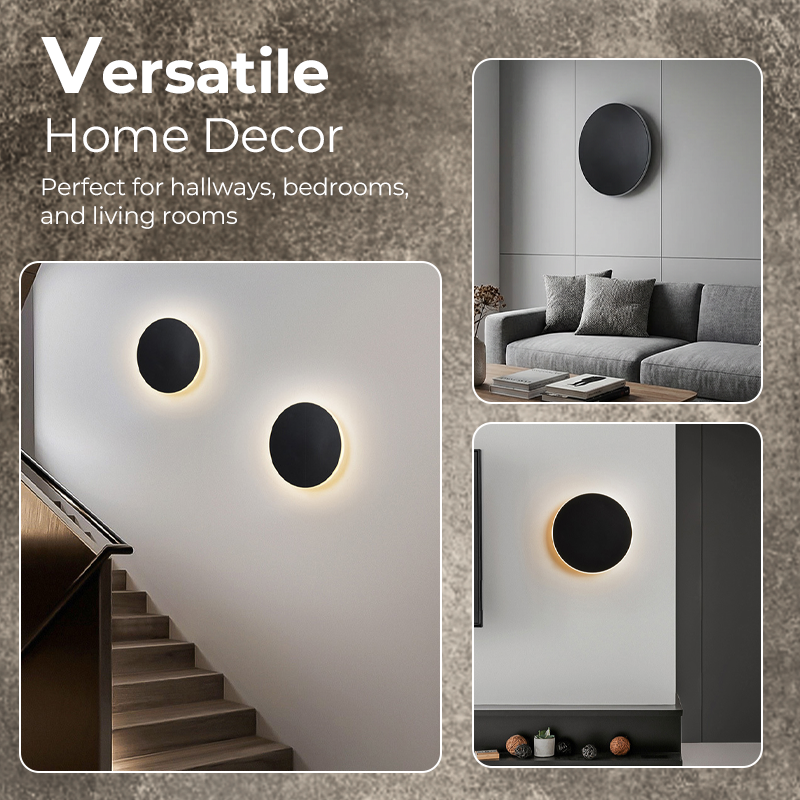Lunaro – Eclipse Backlit LED Wall Sconce