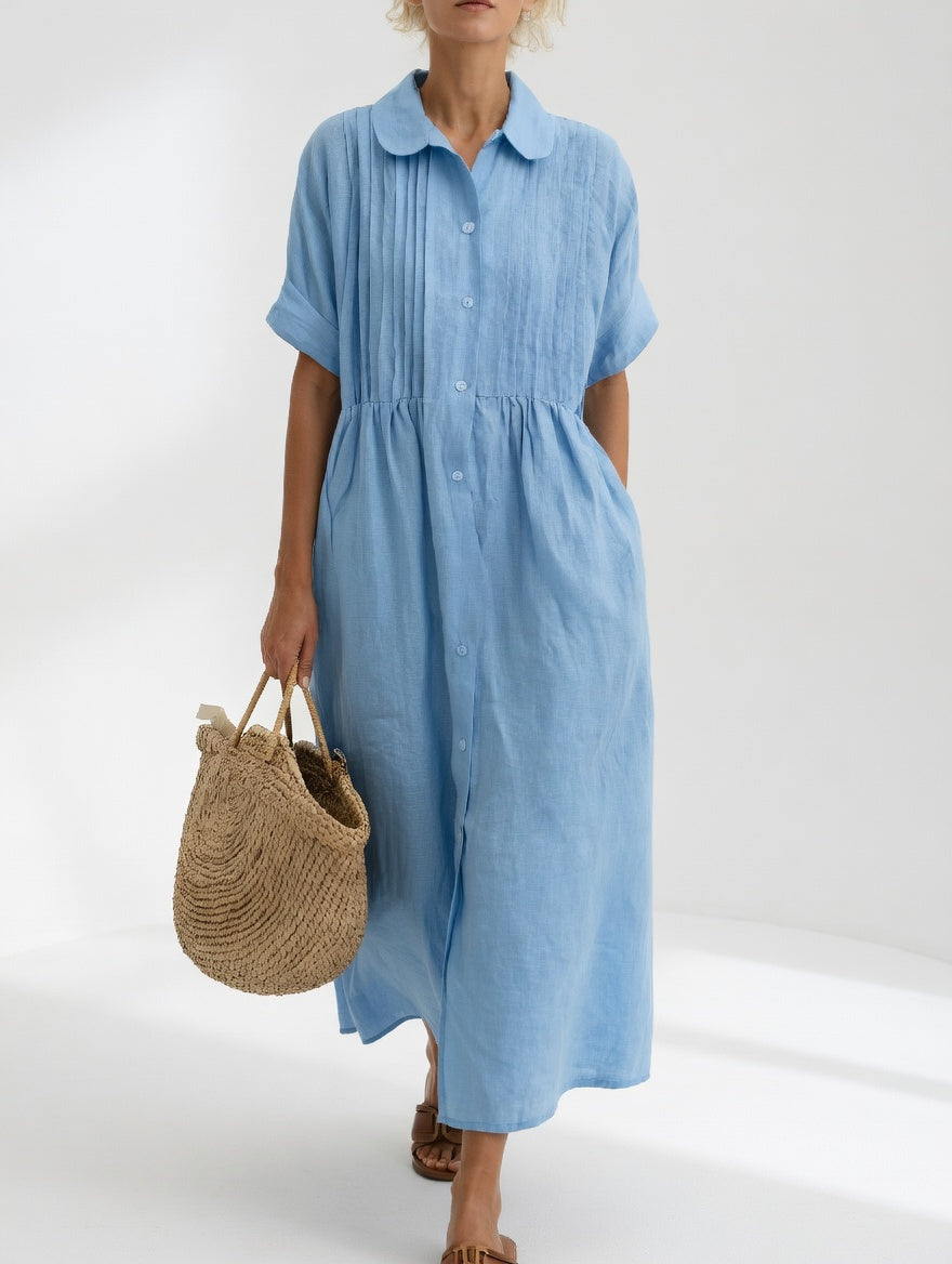 Lysandra™ - Breezy Summer Shirt Dress