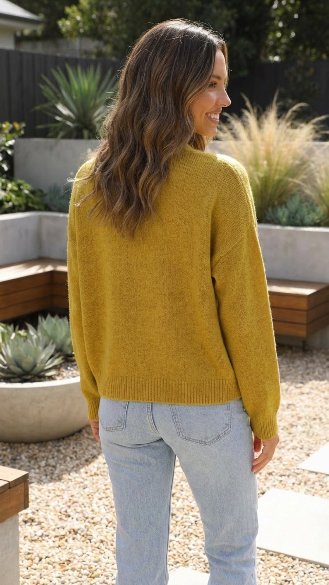 Women’s Button-Up Oversized Knit Cardigan