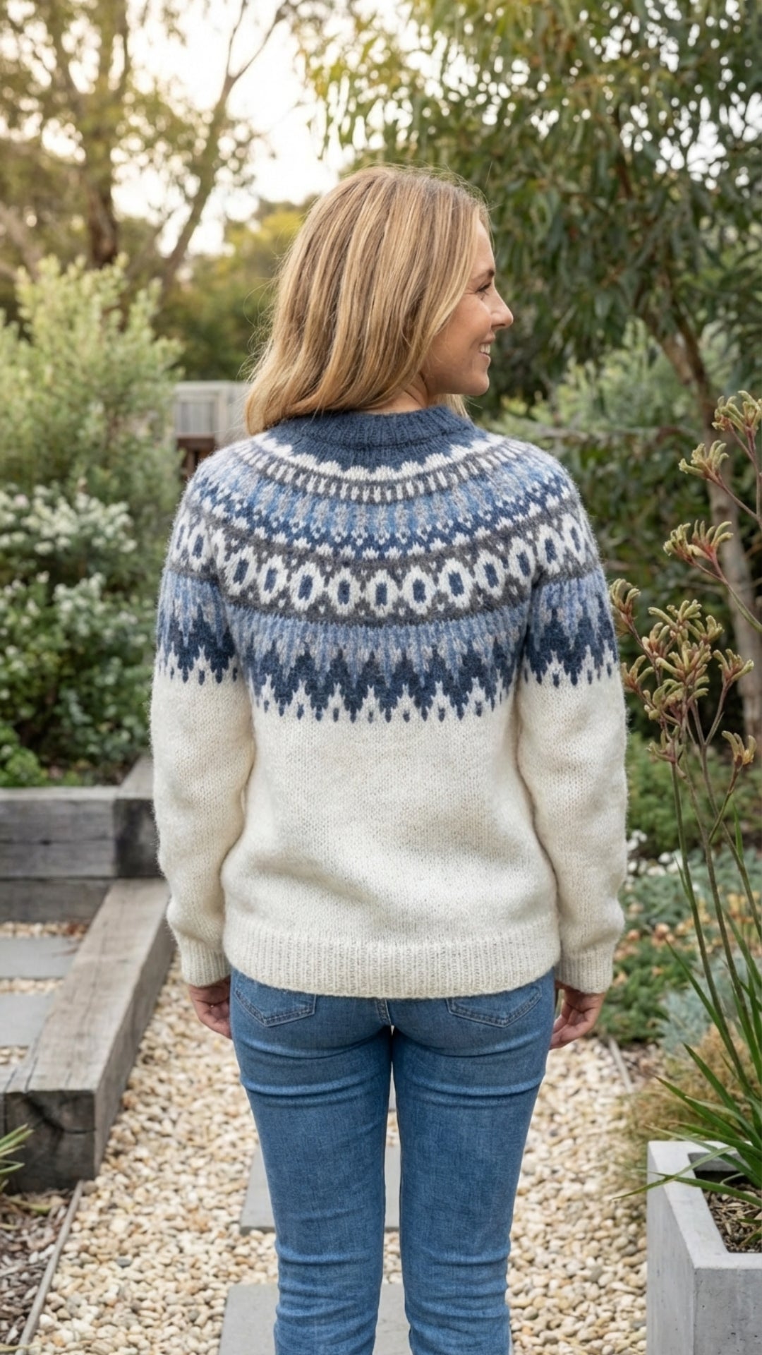 Women’s Fair Isle Patterned Sweater Pullover