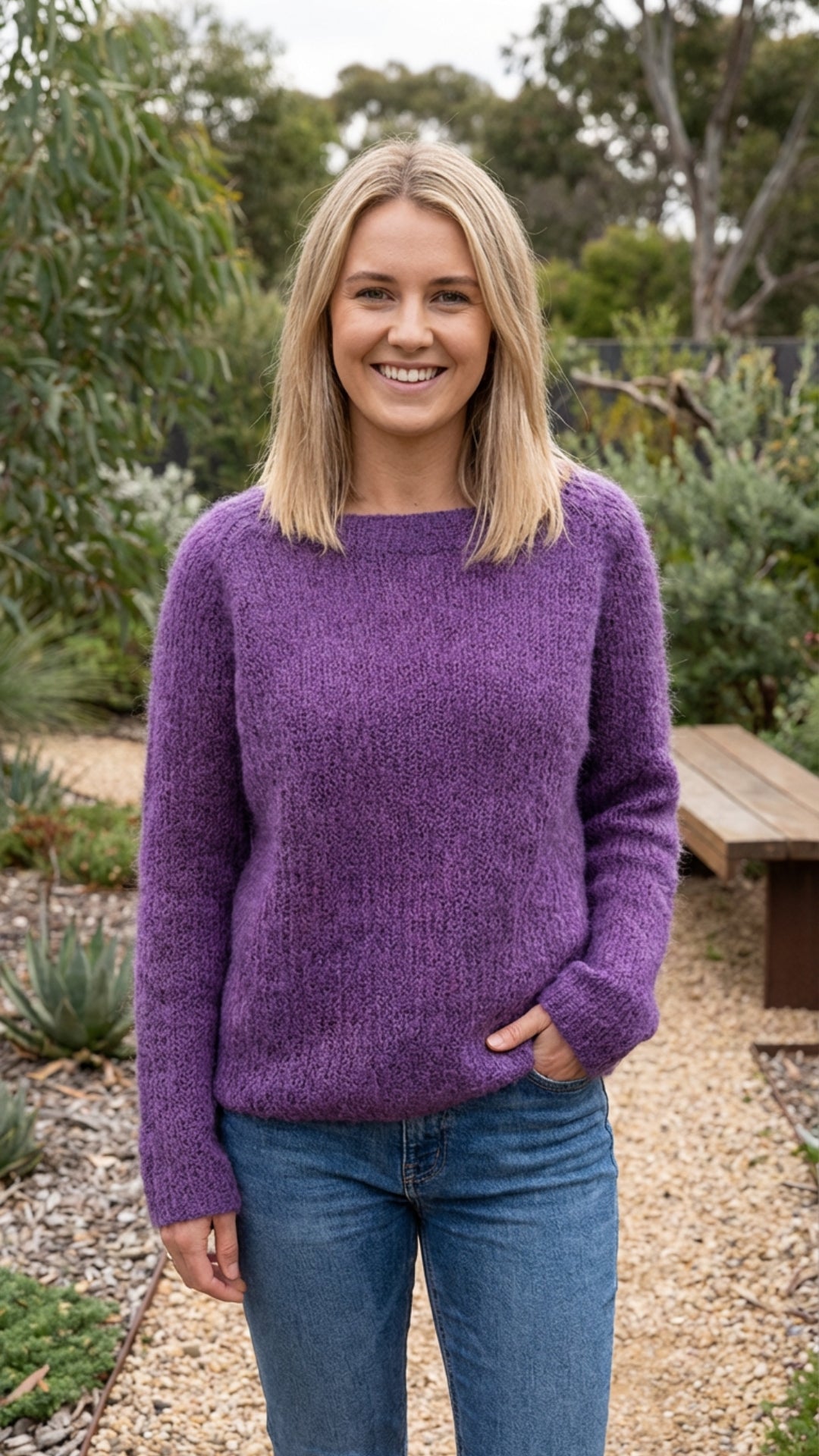 Womens Casual Knit Sweater