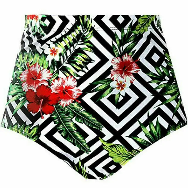 Noelia® - High-Waisted Floral Swimsuit for Women - Summer