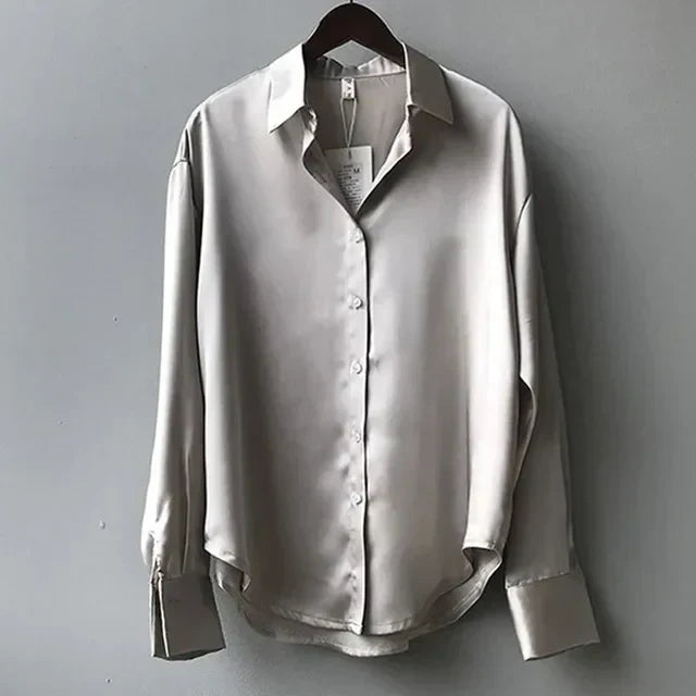 Lauren | Women Classic Button Down Elegant Blouse