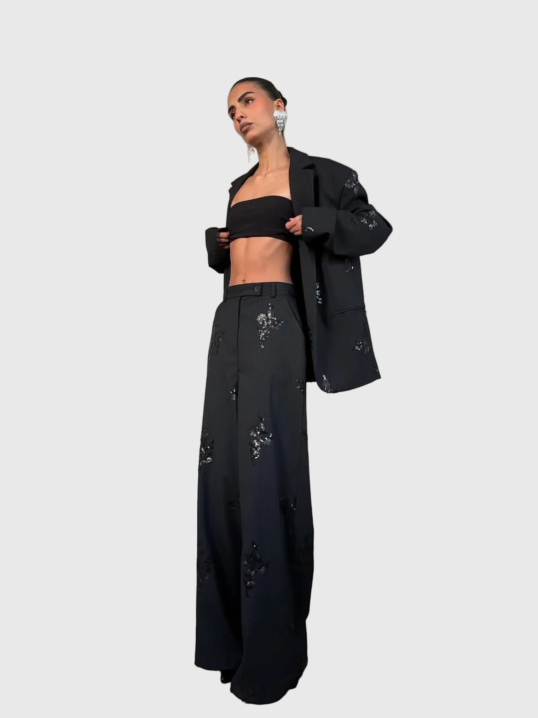 Valentina | Sequined Blazer Set