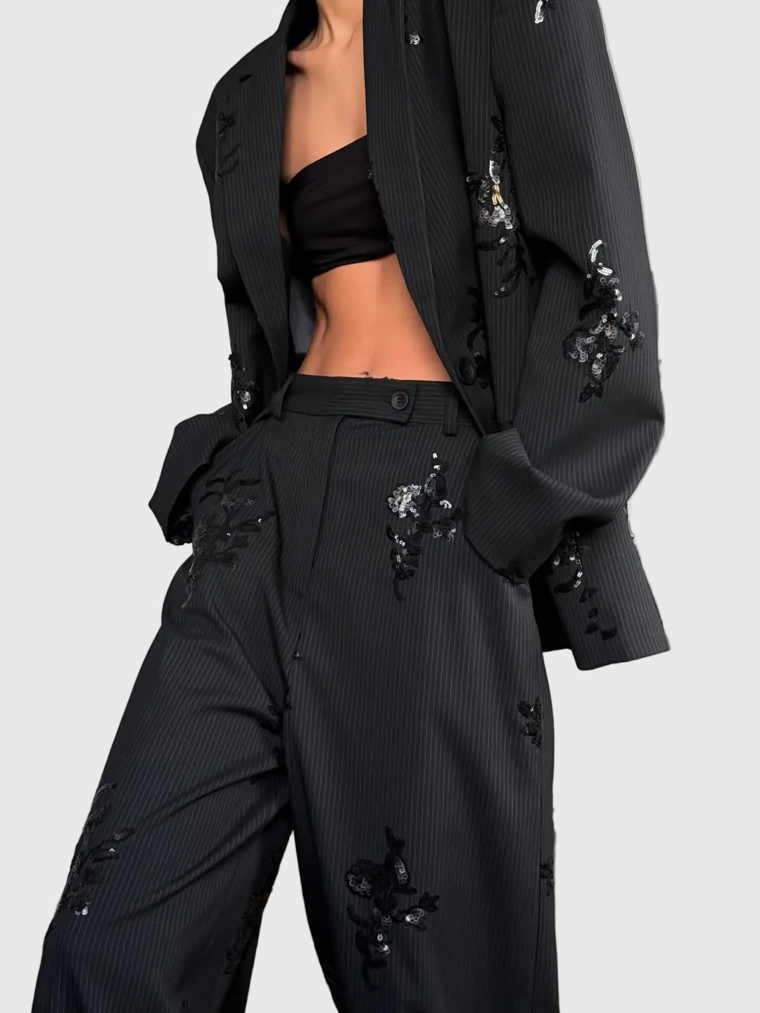 Valentina | Sequined Blazer Set