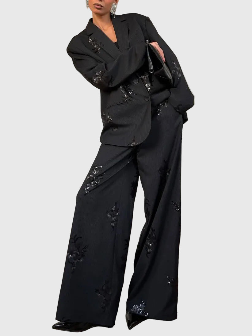 Valentina | Sequined Blazer Set