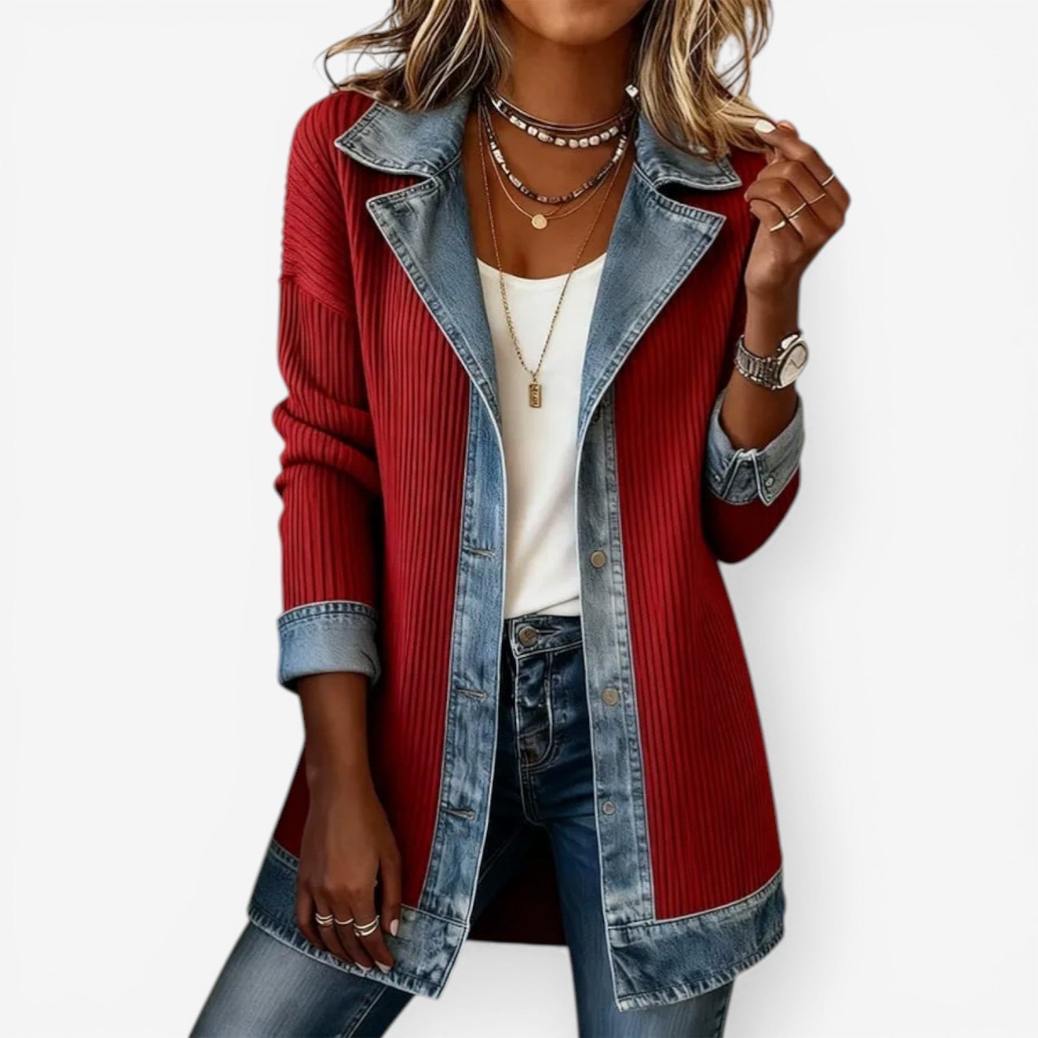 Emilia™ | Denim Blend Jacket