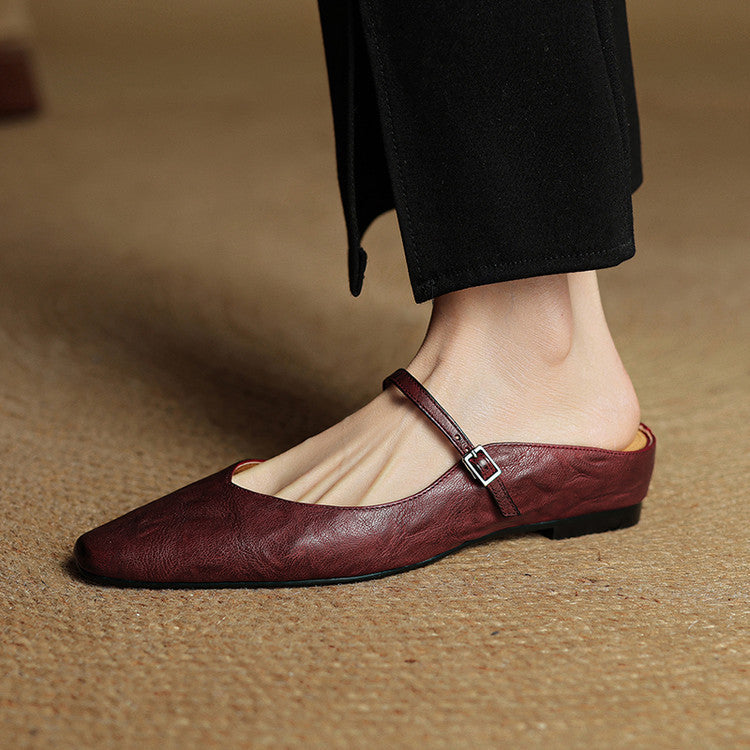 Mule in Genuine Leather Orella