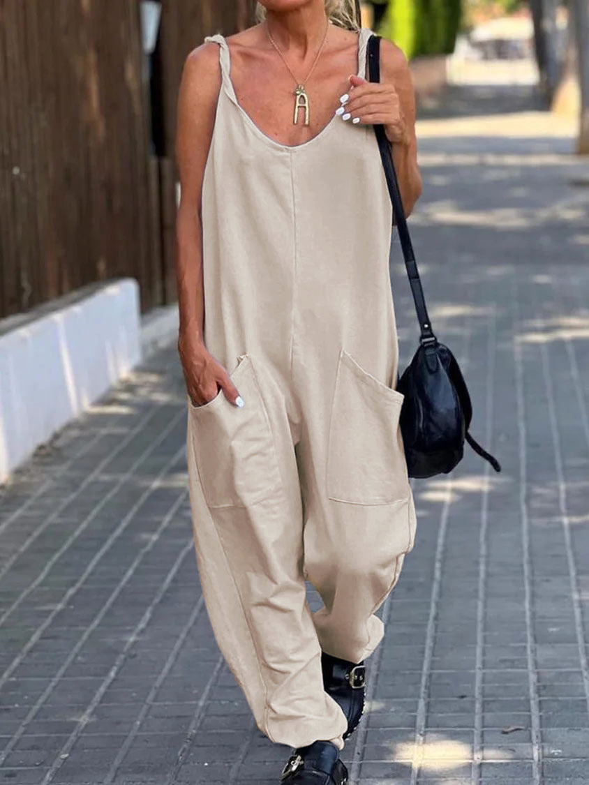 Loser Overall with Large Pockets