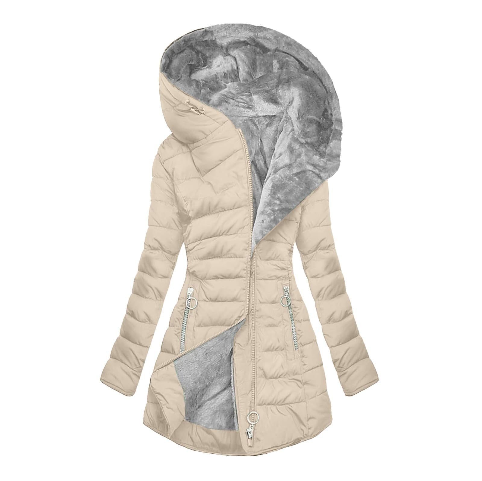 Giulia™ | Winter Down Jacket with Hood