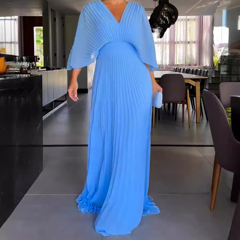 Jennifer | RIA™ Floating Ribbed Maxi Dress