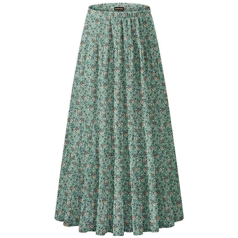 Floressa – Women's Flowy Double Lined Maxi Skirt