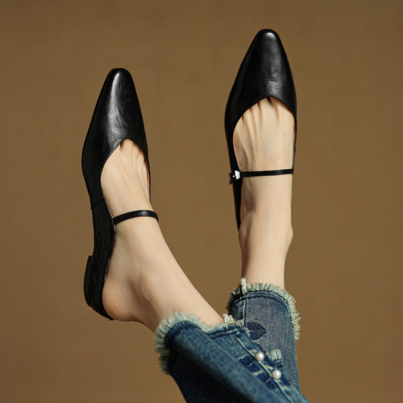 Mule in Genuine Leather Orella