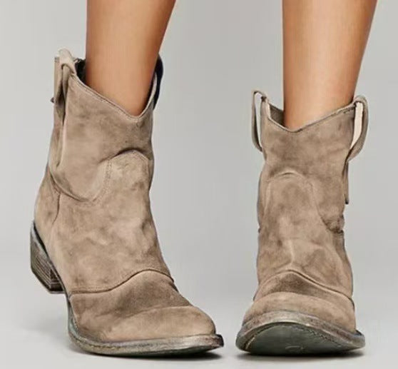 Karin – Suede Ankle Boots
