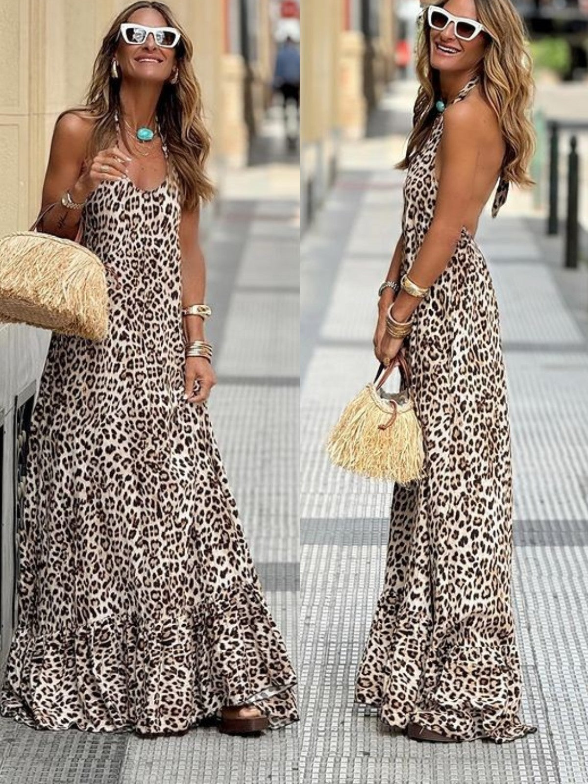 Kensi | Leopard Dress