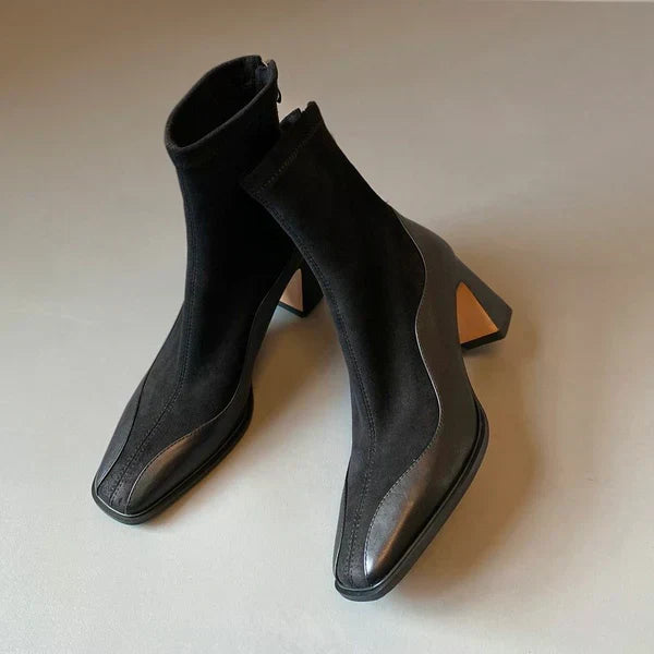 Sorelle Spliced Suede Boots
