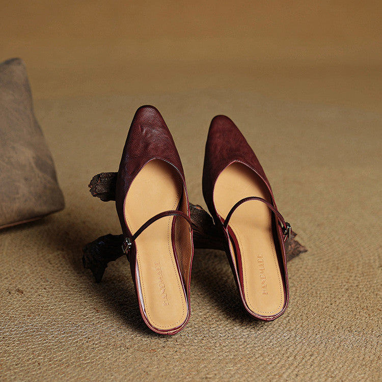 Mule in Genuine Leather Orella