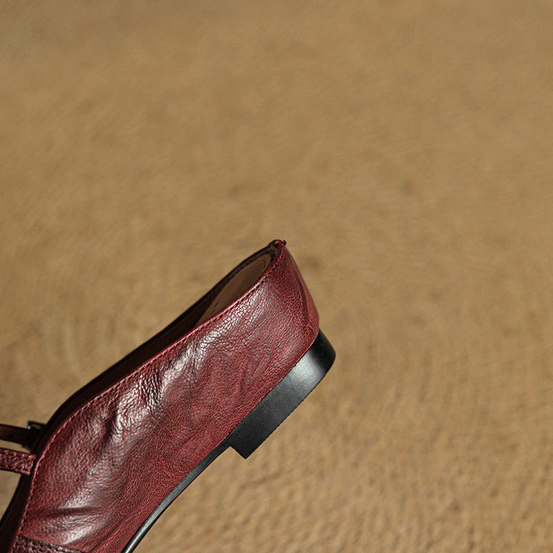 Vintage Leather Mules