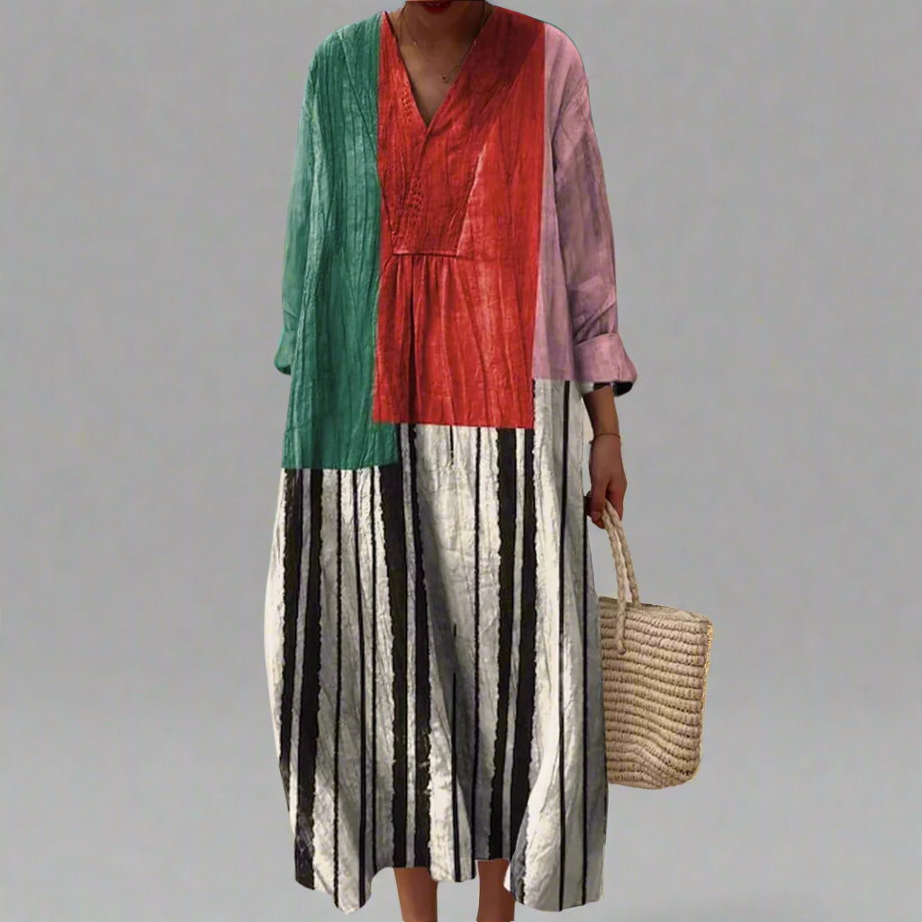 Zoe | Geometric chic dress