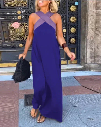 Quirine™ | Wrap-Front Maxi Dress.
