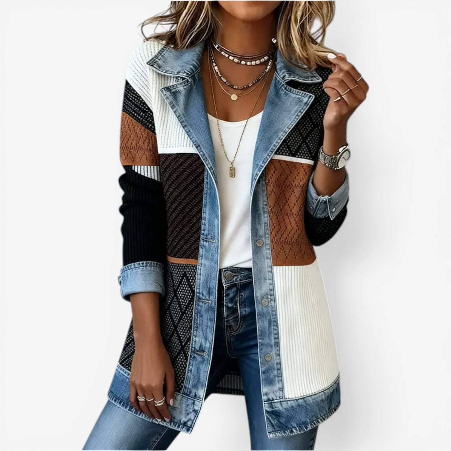 Emilia™ | Denim Blend Jacket