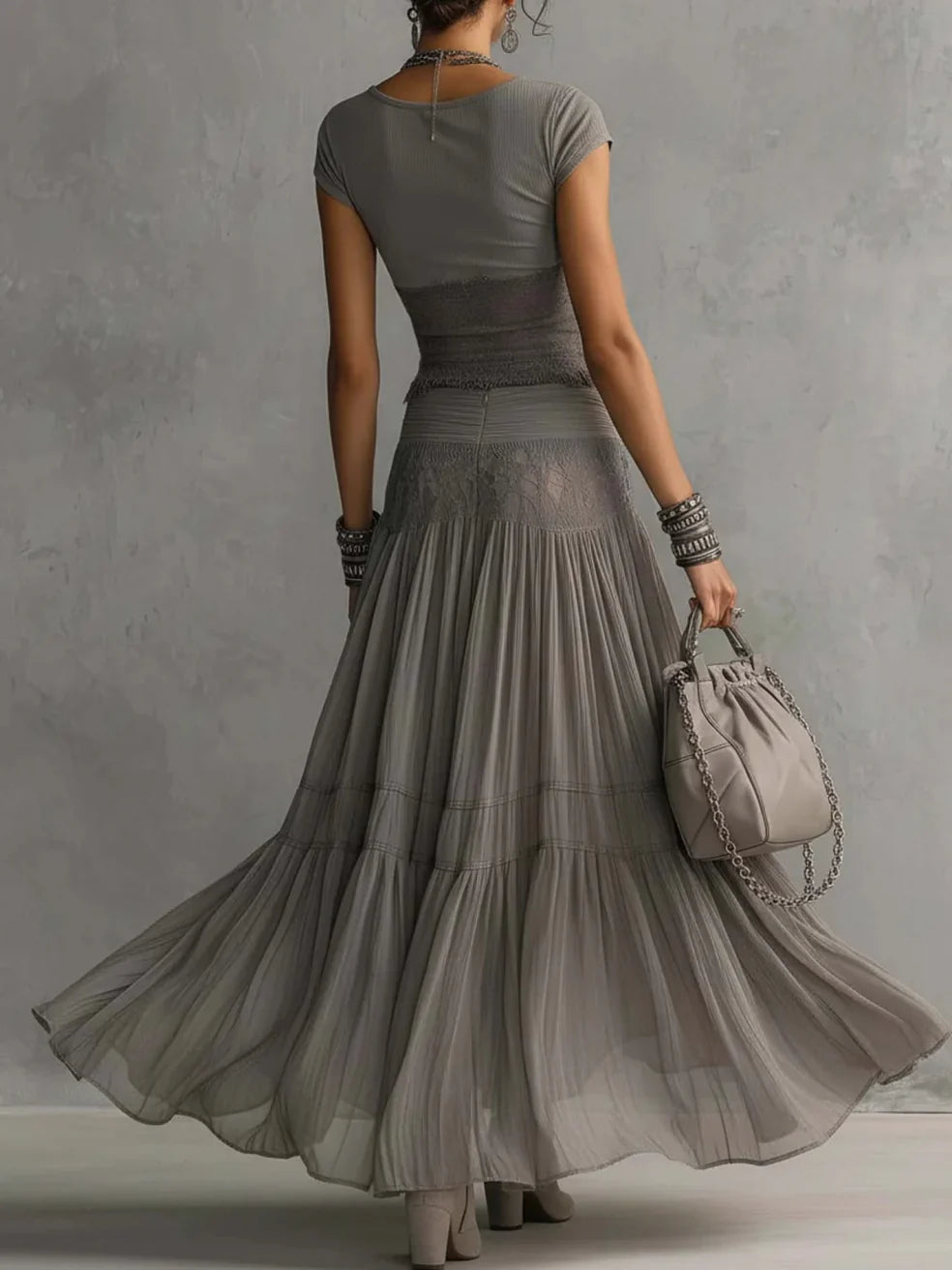 Ellys™ Maxi Skirt Set
