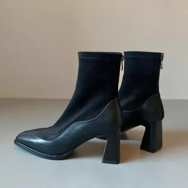 Sorelle Spliced Suede Boots