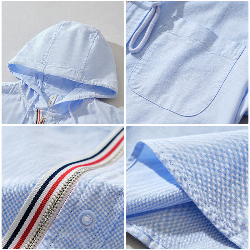 ASHER – LIGHTWEIGHT LINEN HOODIE