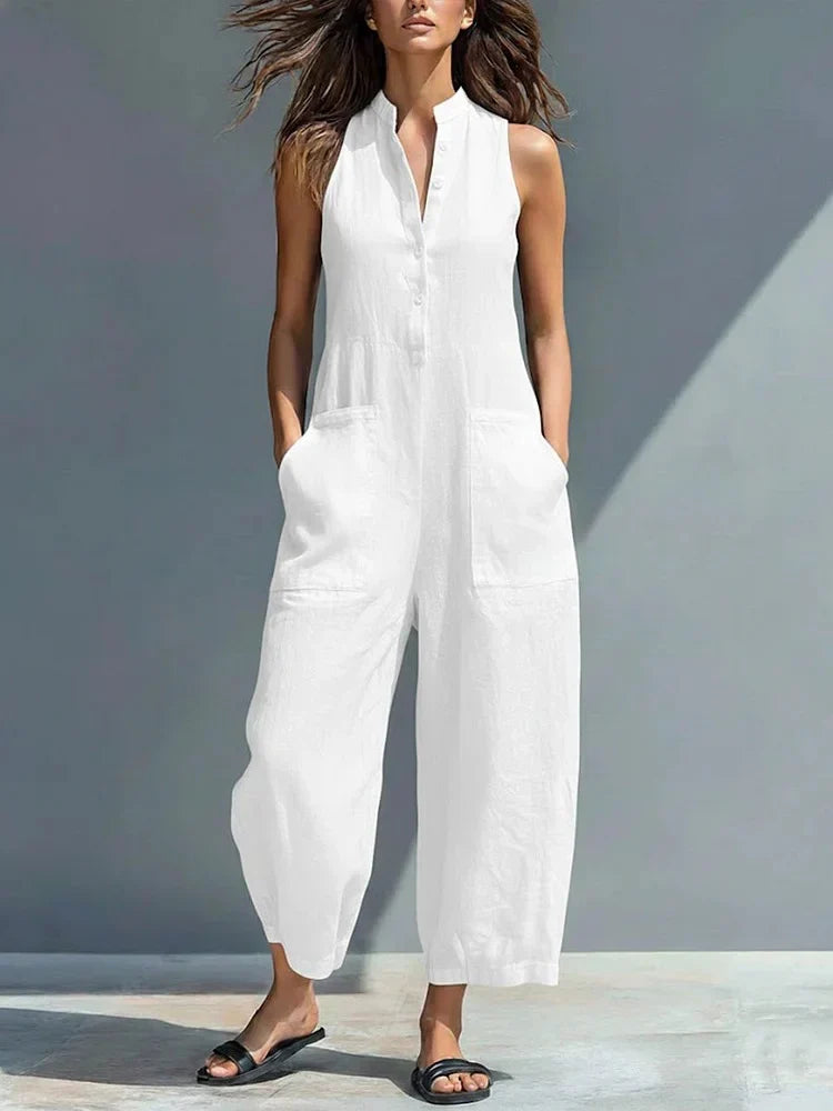Lallie™ Elegant Sleeveless Jumpsuit