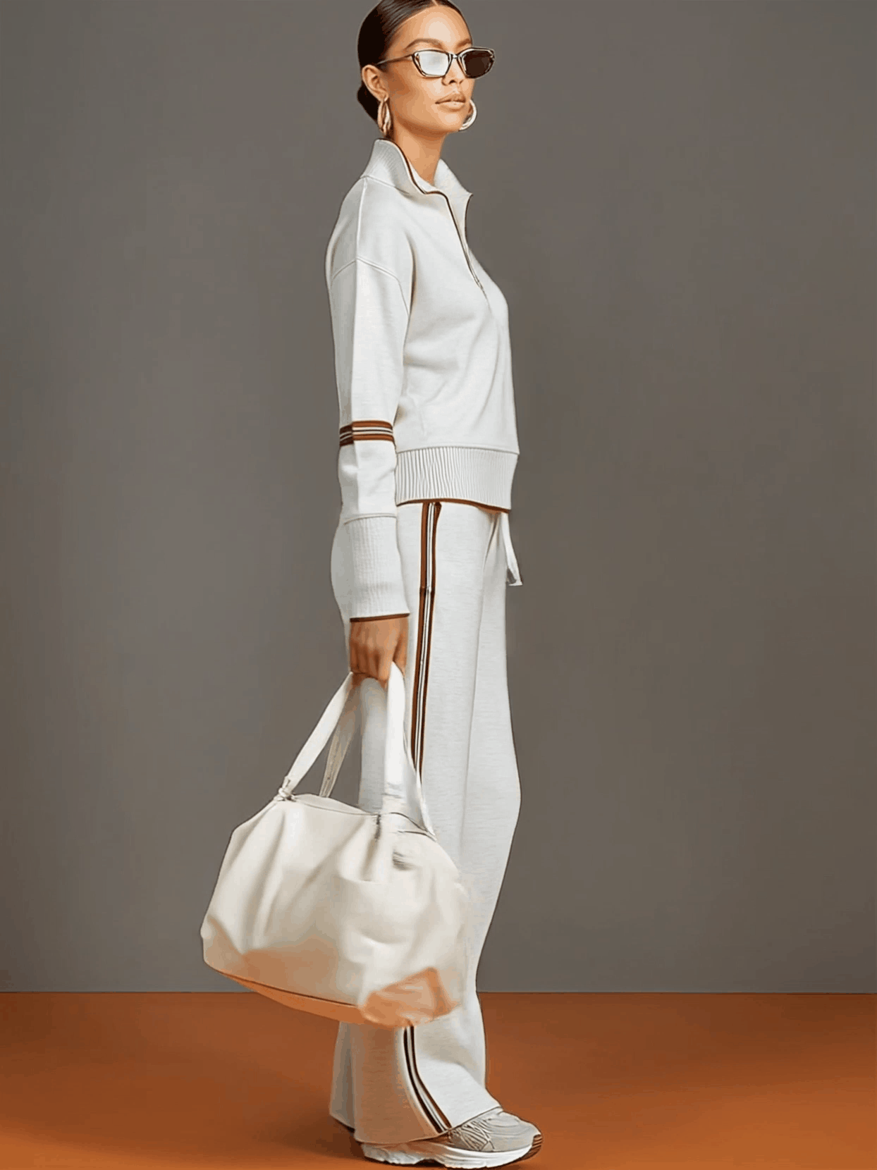 Gabrielle | Blouse and wide Leg Pants
