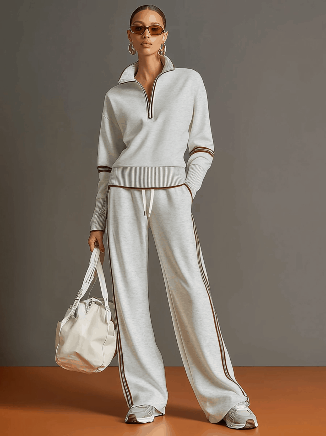 Gabrielle | Blouse and wide Leg Pants