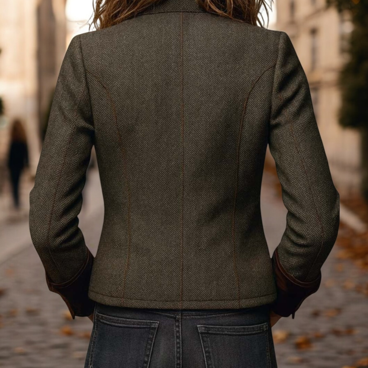 DARMAE™ | Refined Button Jacket with Tailored Structure