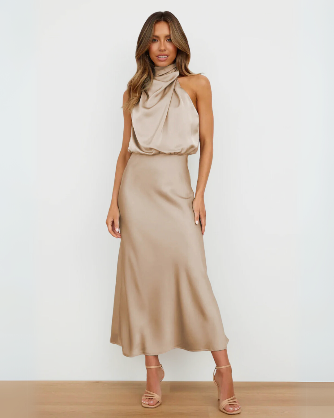 Quentin | Sahara Draped Dress