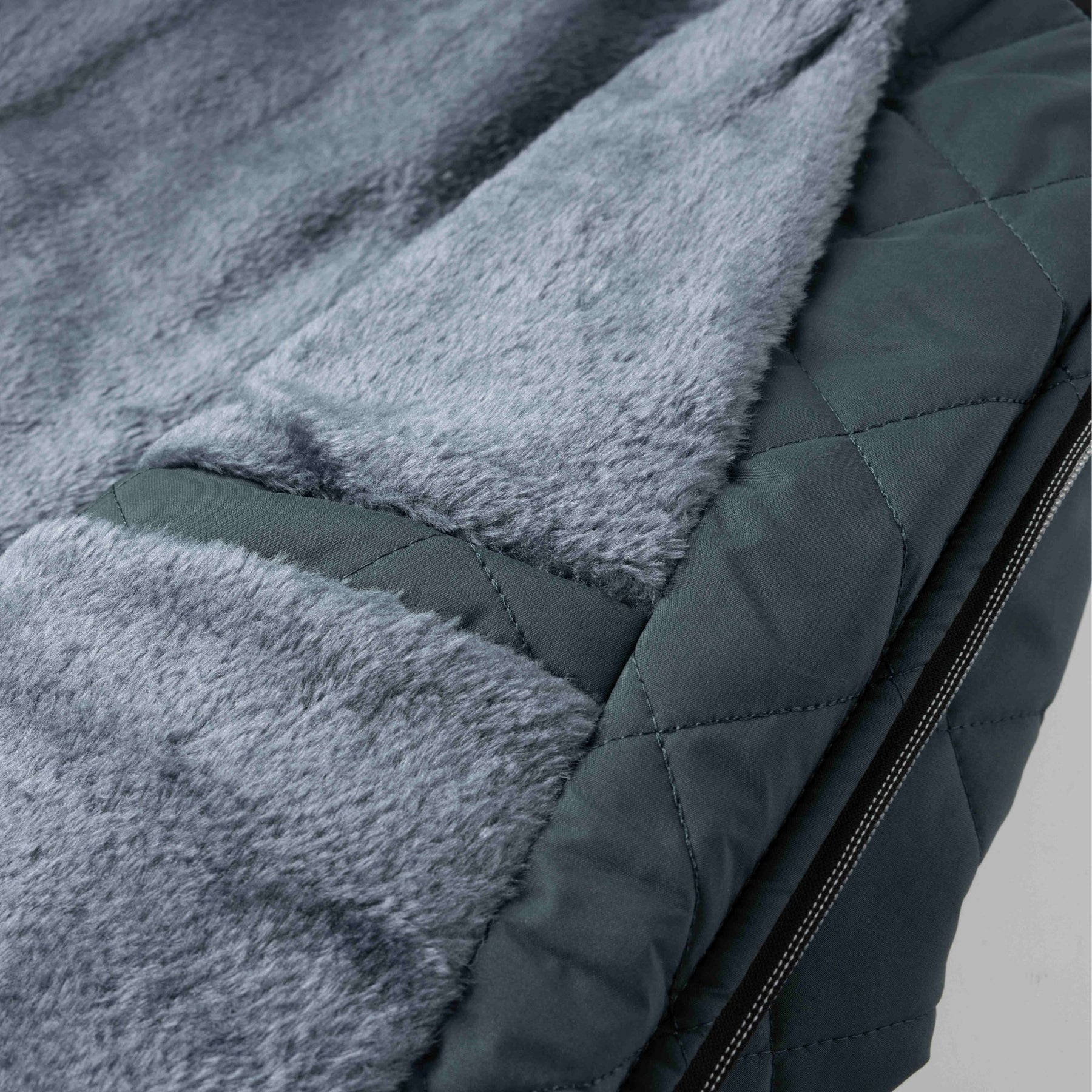 Hristo - Diamond Pattern Fleece Lined Jacket