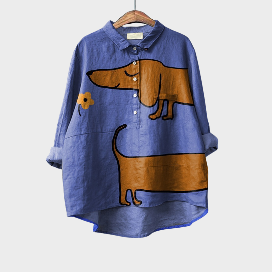 Amélie | Elegant Summer Linen Shirt
