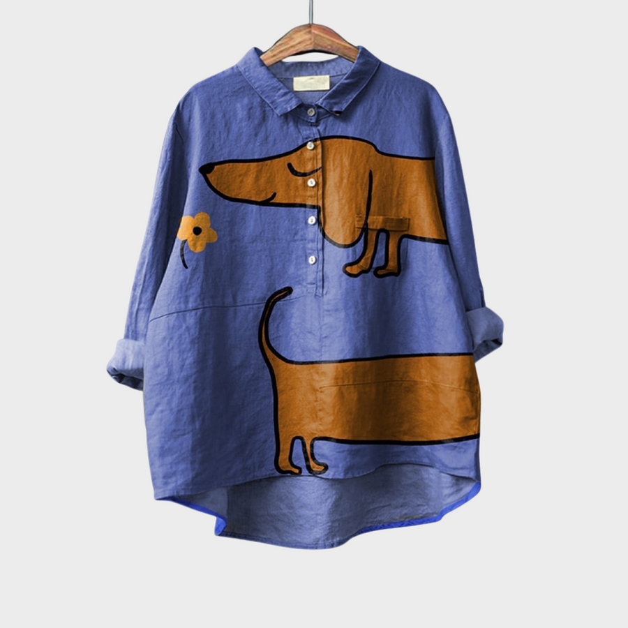Amélie | Elegant Summer Linen Shirt