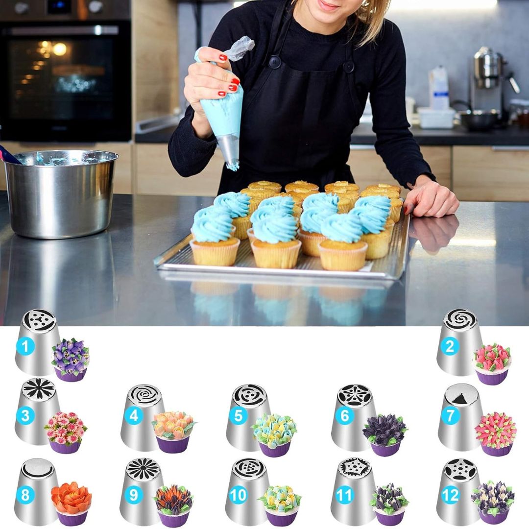 Bakerose - Floral Mould Set for Spring Cakes