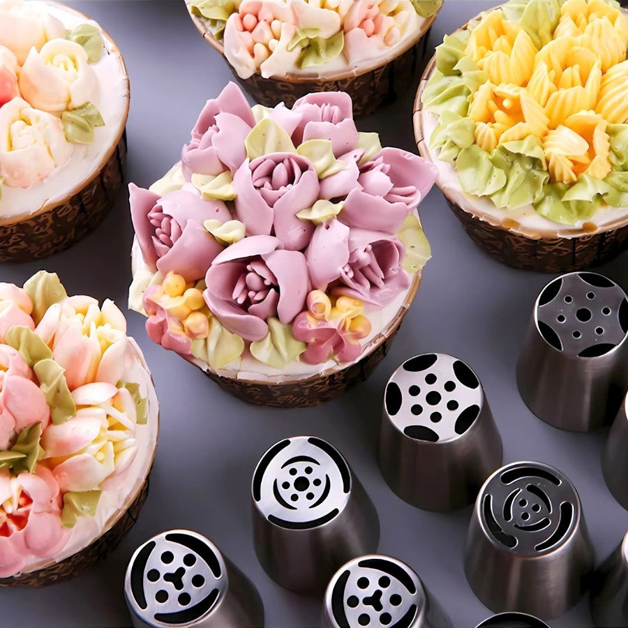 Bakerose - Floral Mould Set for Spring Cakes