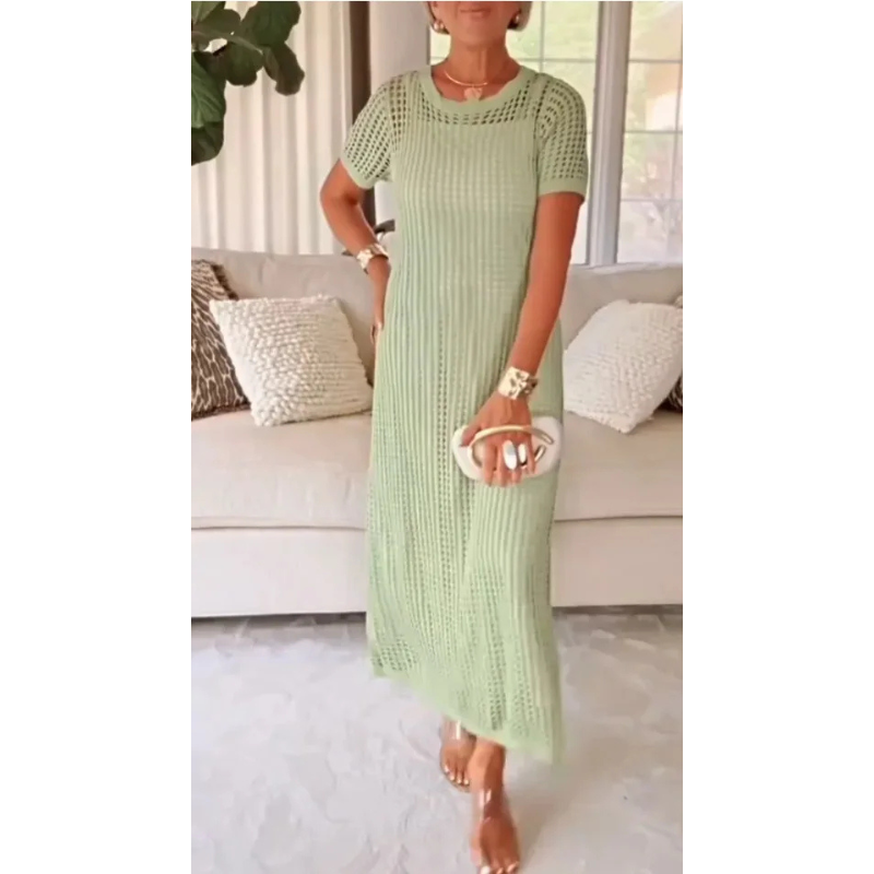 Bethany™ Cut-Out Long Maxi Dress with Complimentary Inner Dress