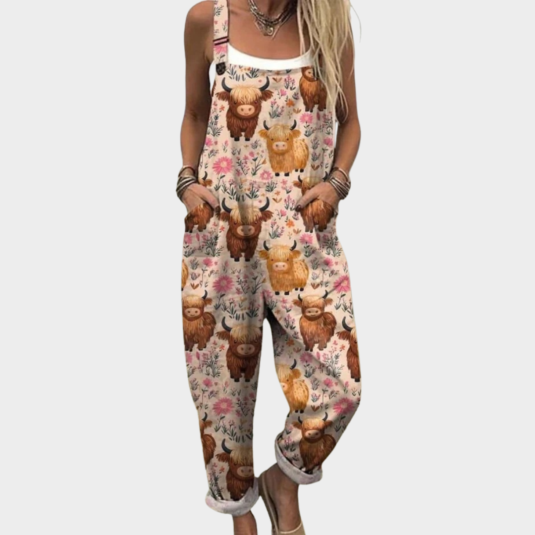 Faryssa™ | Comfortable printed Jmpsuit