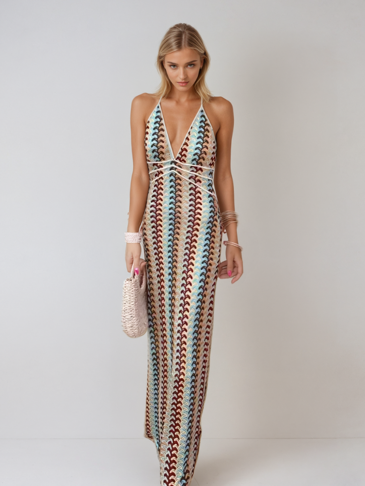 Dilara | Backless Maxi Dress