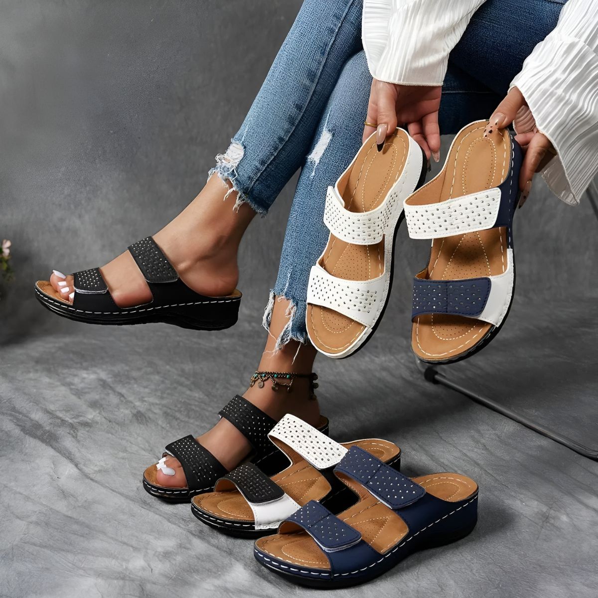 Lynn - Elegant Orthopaedic Sandals