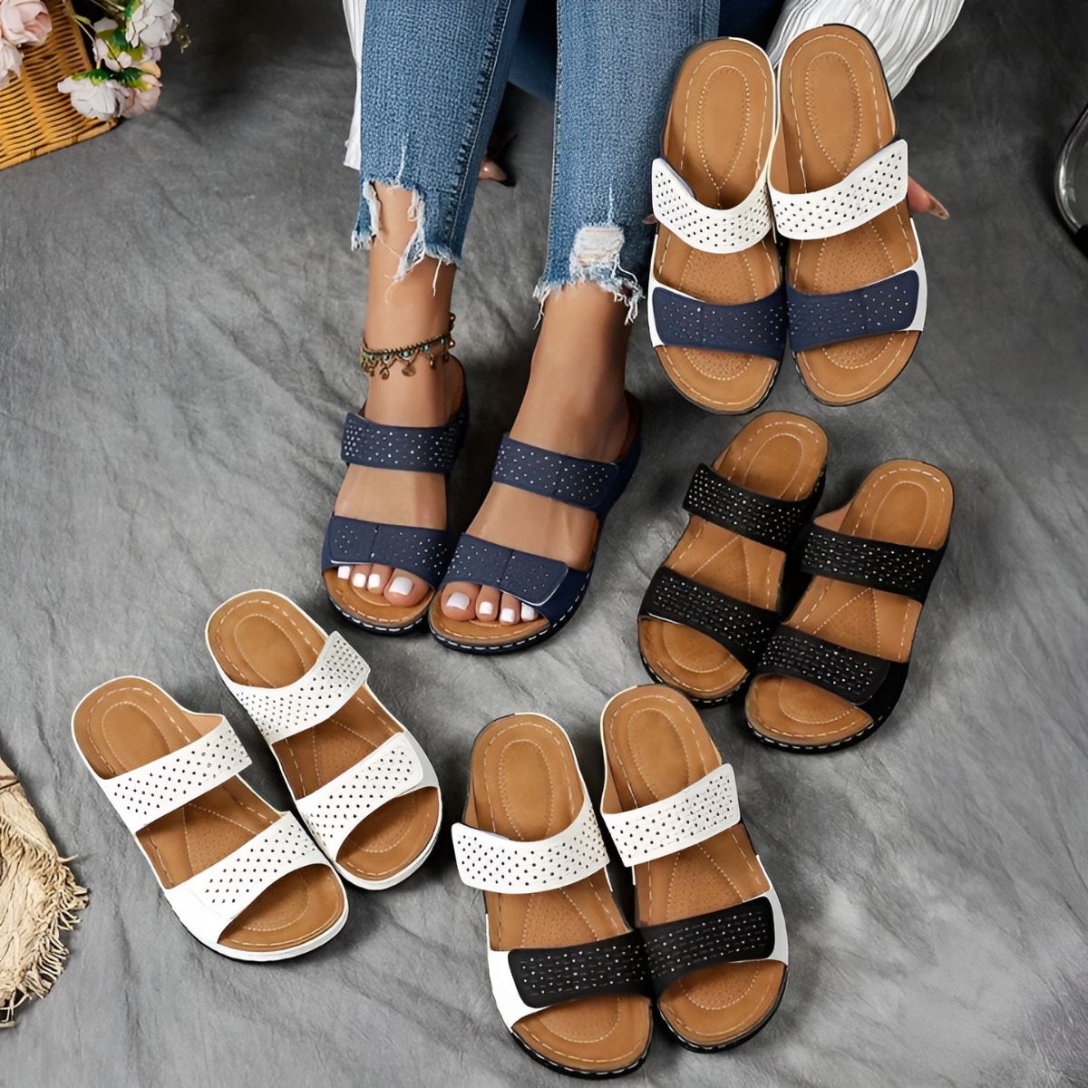 Lynn - Elegant Orthopaedic Sandals