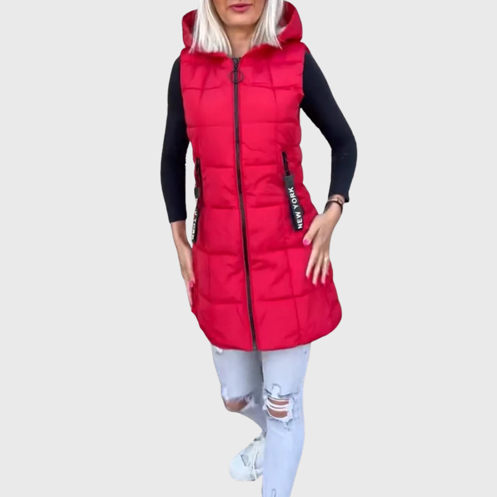 Maya™ | Sleeveless Padded Coat
