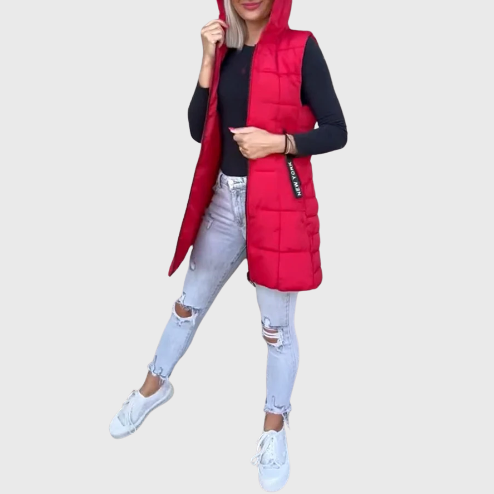 Maya™ | Sleeveless Padded Coat