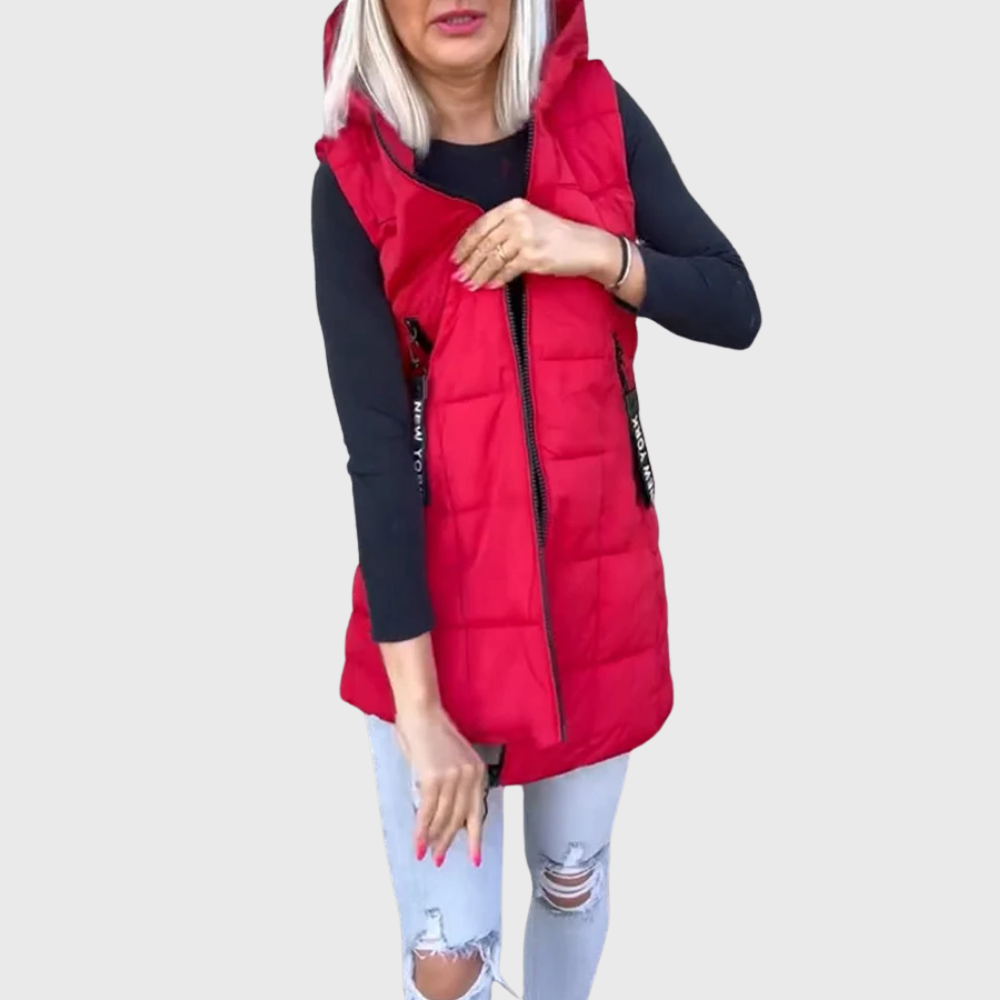 Maya™ | Sleeveless Padded Coat
