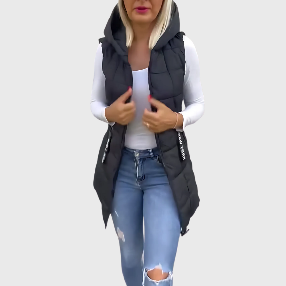 Maya™ | Sleeveless Padded Coat